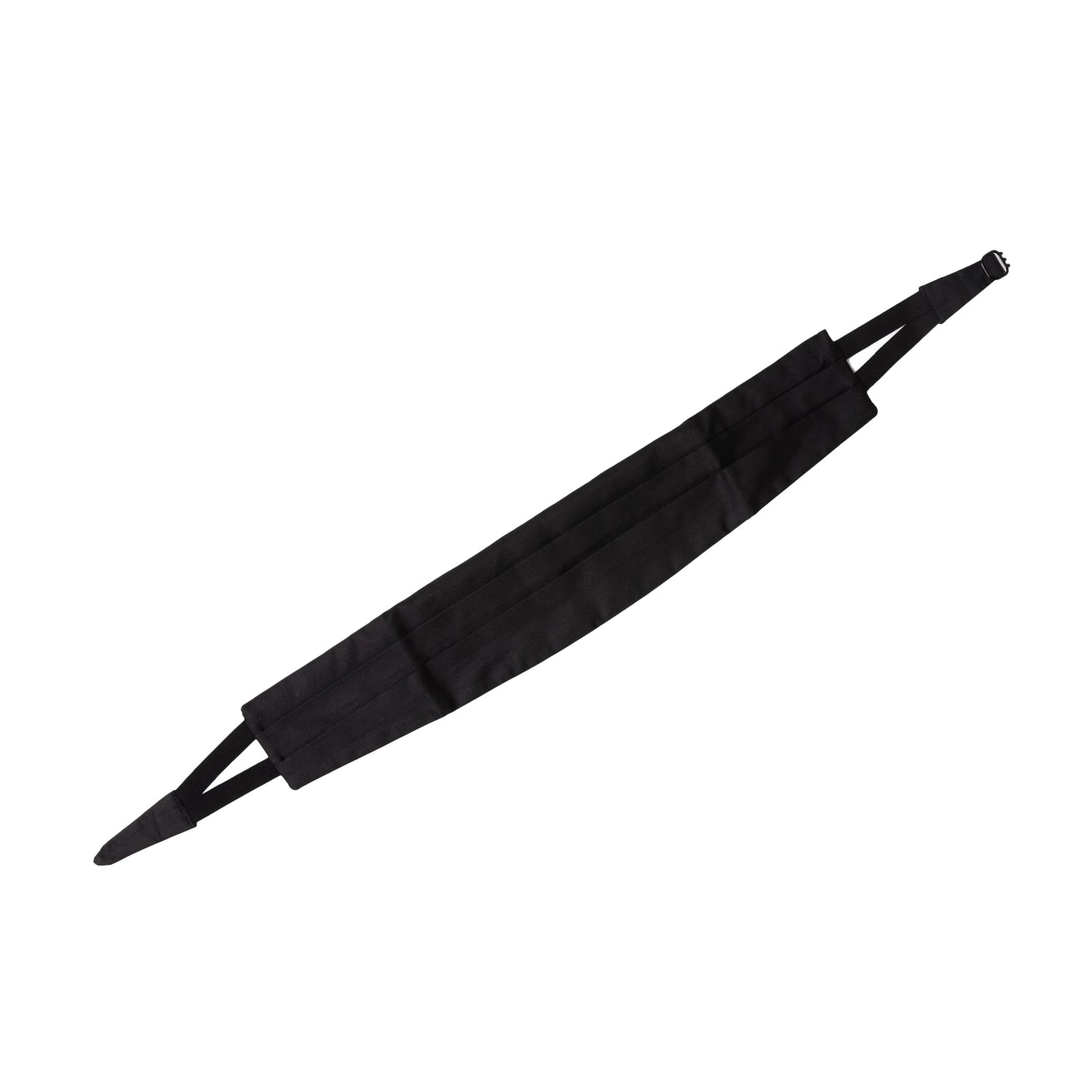 Exclusively for Michael Jondral: Black Cummerbund made of pure Grosgrain Silk